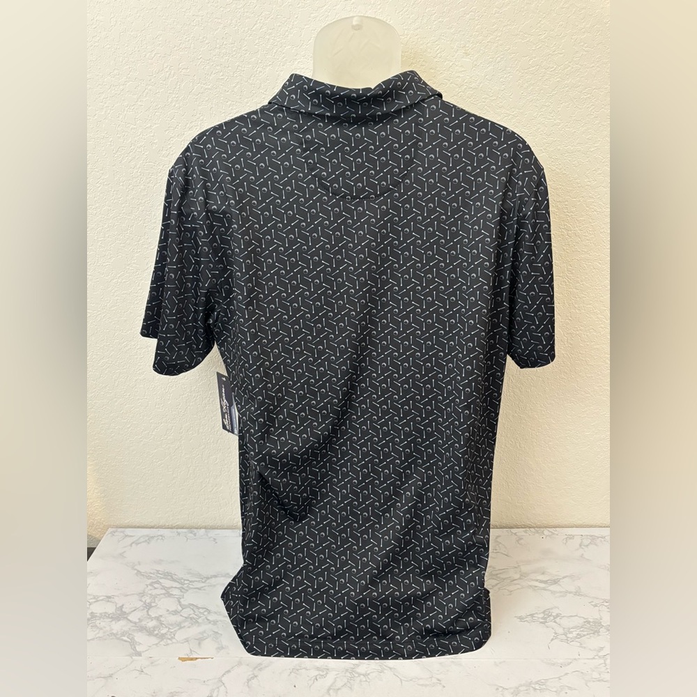 Ben Hogan Performance Golf Balls Polo Shirt Size M Tees Moisture Control - Picture 4 of 7